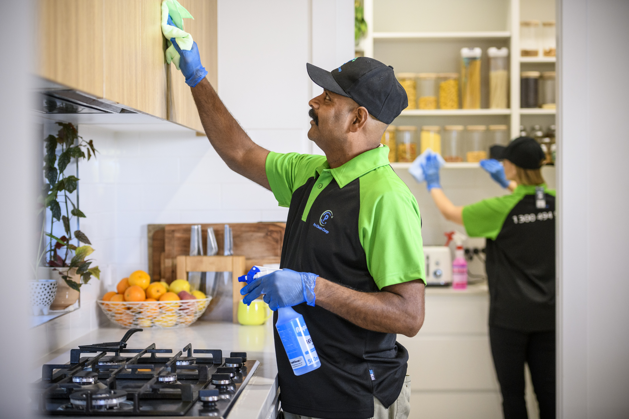 Industrial warehouse cleaners
